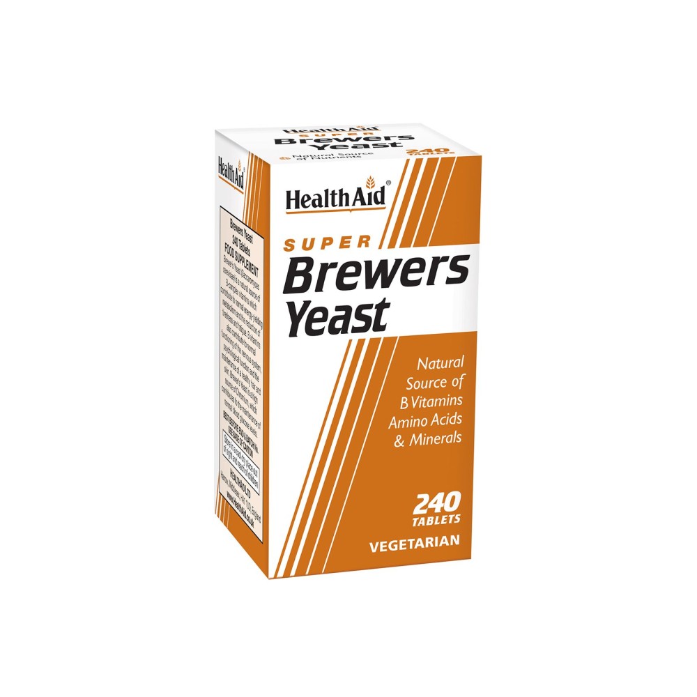 Health Aid Brewers Yeast 300mg Μαγιά Μπύρας 240tabs.